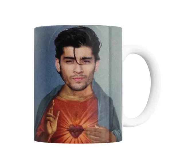 Taza de Cerámica Zayn Malik Sagrado Corazón