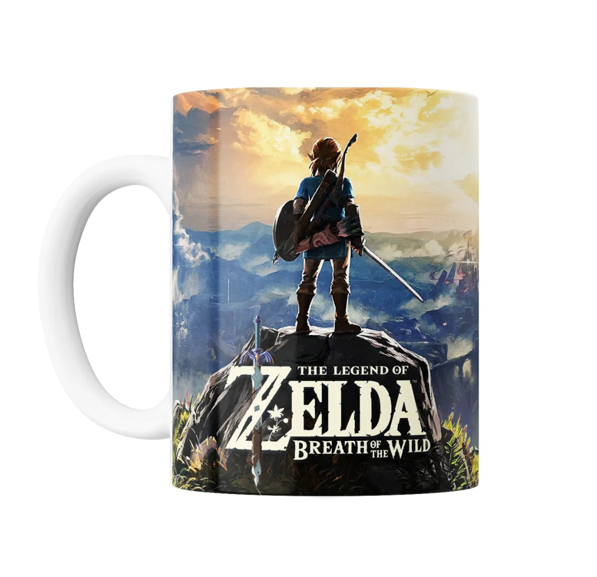 Taza de Cerámica Zelda Breath of the Wild Link - vista 2