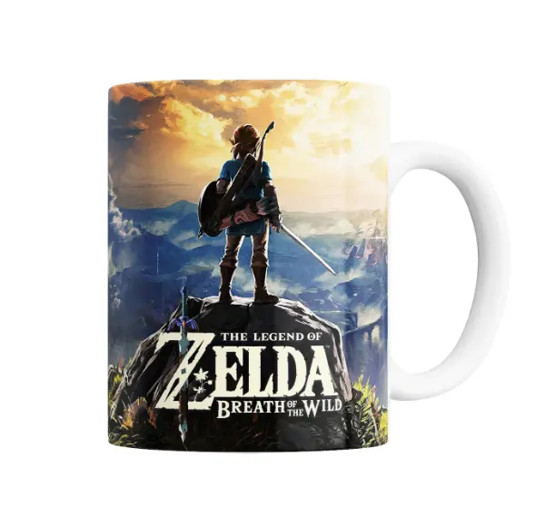 Taza de Cerámica Zelda Breath of the Wild Link