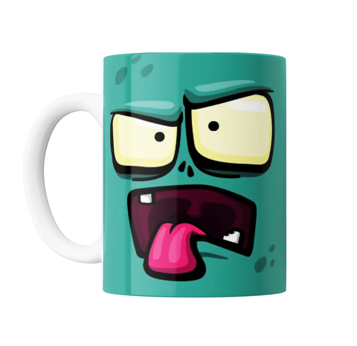 Taza de Cerámica Zombie Infection Cara de Zombie - vista 2
