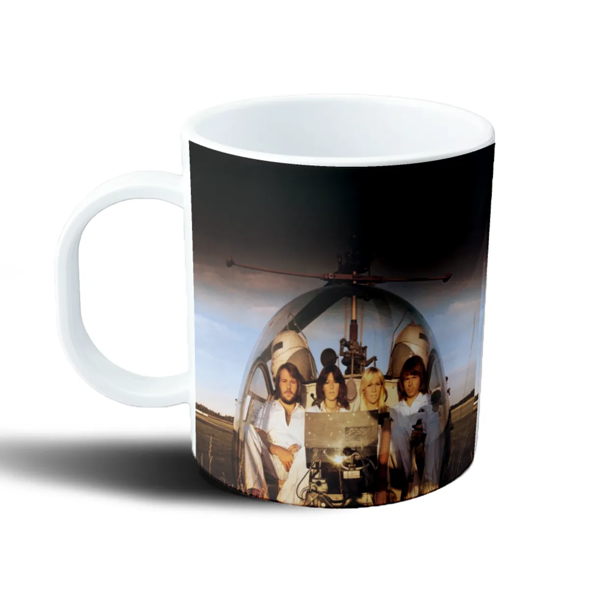 Taza de Plástico Abba en Helicóptero - vista 2