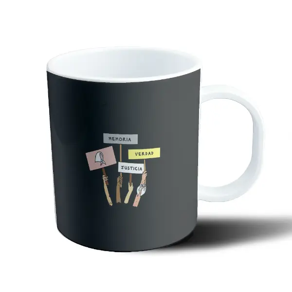 Taza de Plástico Abuelas de Plaza de Mayo Memoria Verdad Justicia