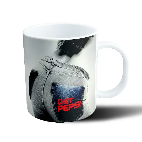 Taza de Plástico Addison Rae Diet Pepsi Jeans Espalda