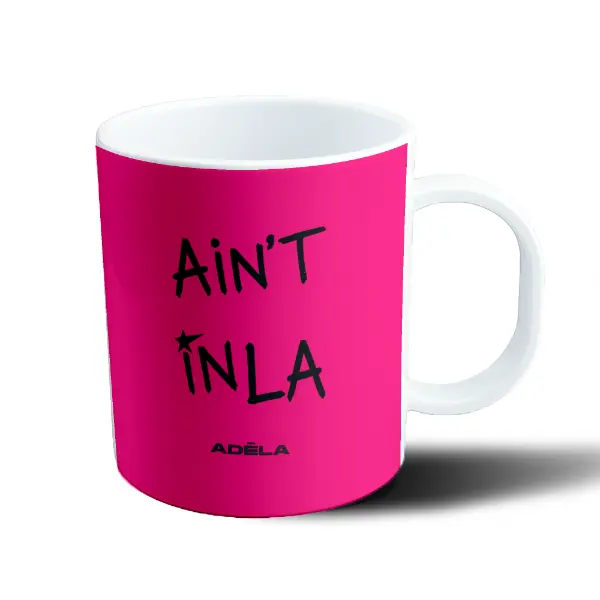 Taza de Plástico Adele Ain't In LA