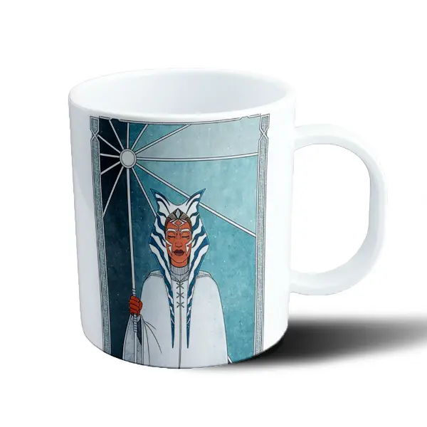 Taza de Plástico Ahsoka Tano Star Wars Estilo Tarot