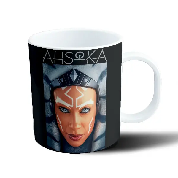 Taza de Plástico Ahsoka Tano Star Wars Rostro