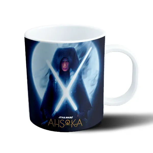 Taza de Plástico Ahsoka Tano Sables Láser Star Wars