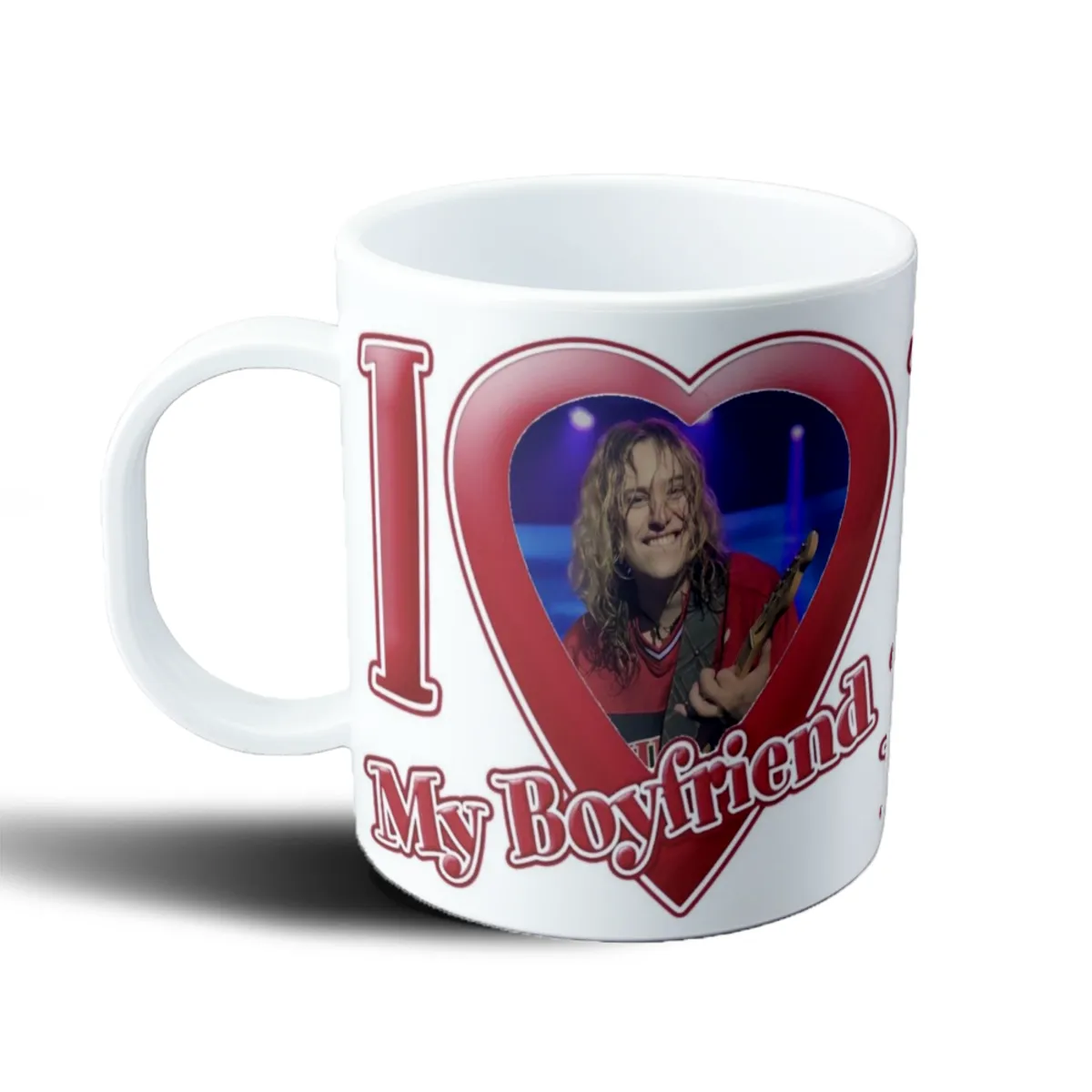 Taza de Plástico Airbag Guido Sardelli I Love My Boyfriend - vista 2