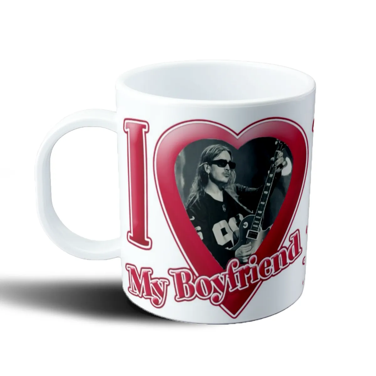 Taza de Plástico Airbag Pato Sardelli I Love My Boyfriend - vista 2