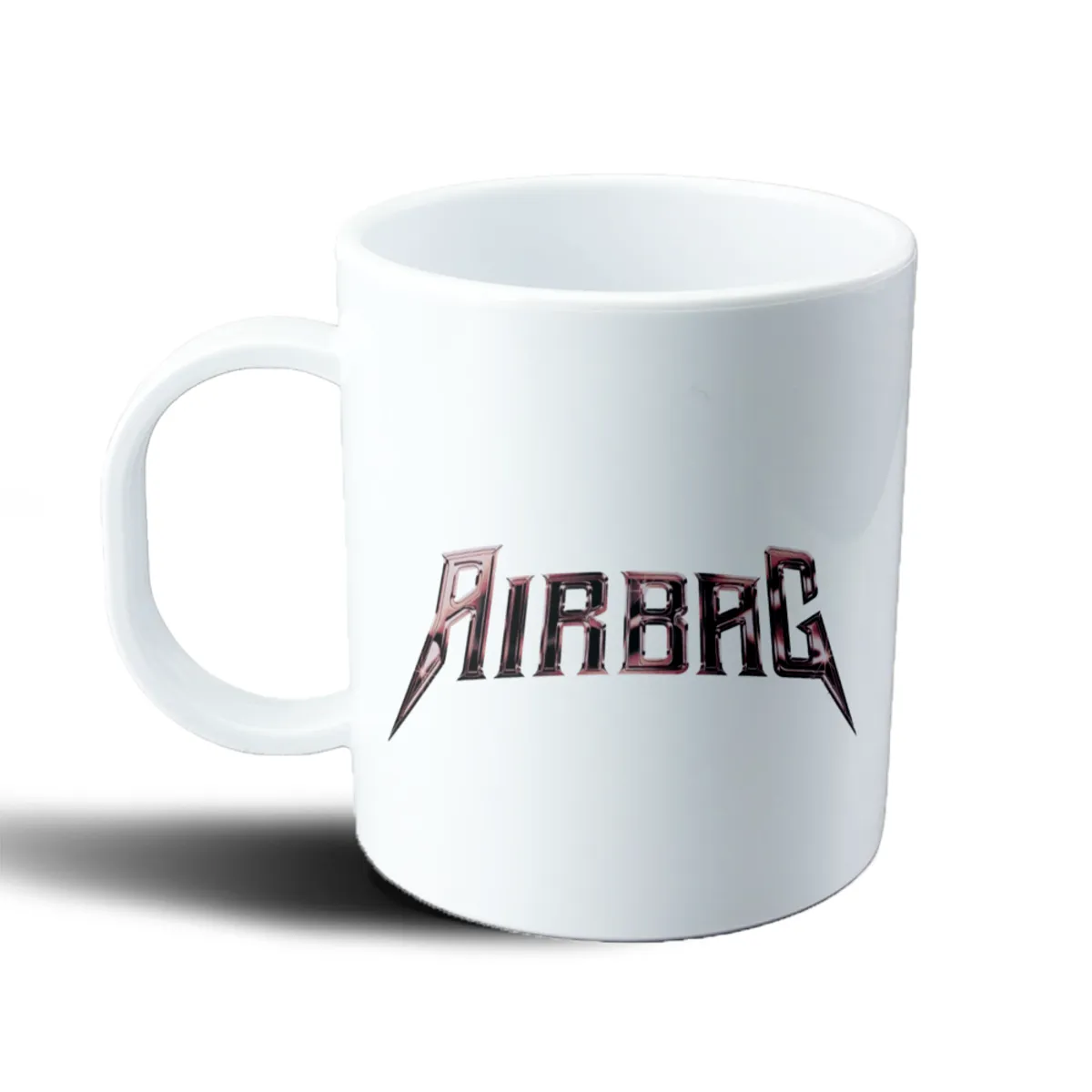 Taza de Plástico Airbag Logo - vista 2