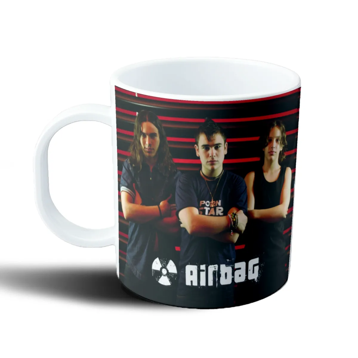 Taza de Plástico Airbag Banda Foto Grupal - vista 2