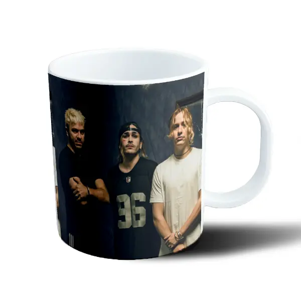 Taza de Plástico Airbag Foto Oficial de la Banda