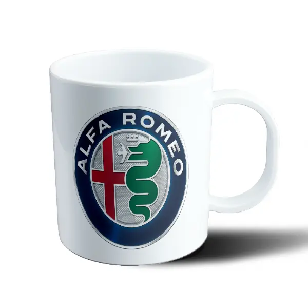 Taza de Plástico Alfa Romeo Escudo