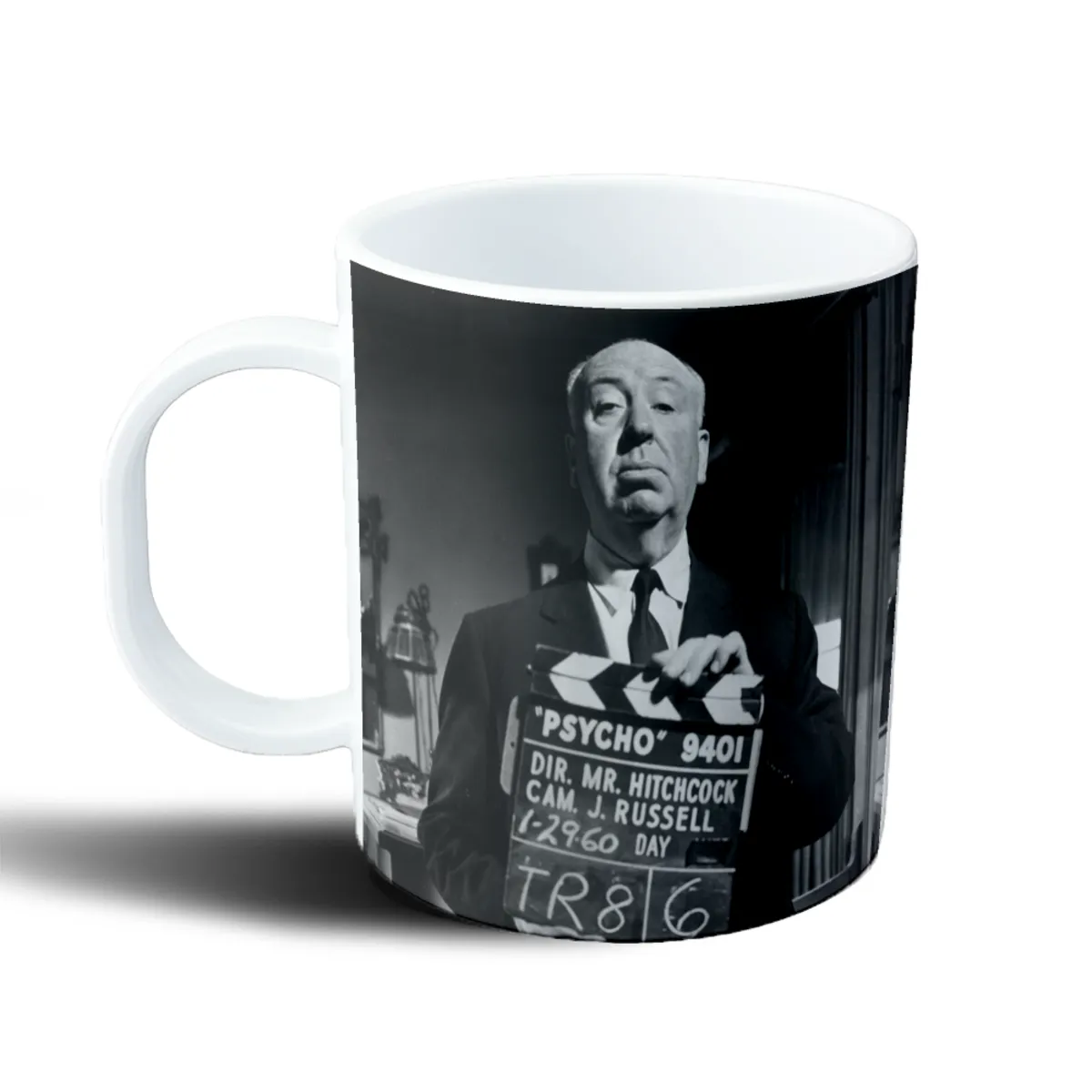 Taza de Plástico Alfred Hitchcock Psycho - vista 2