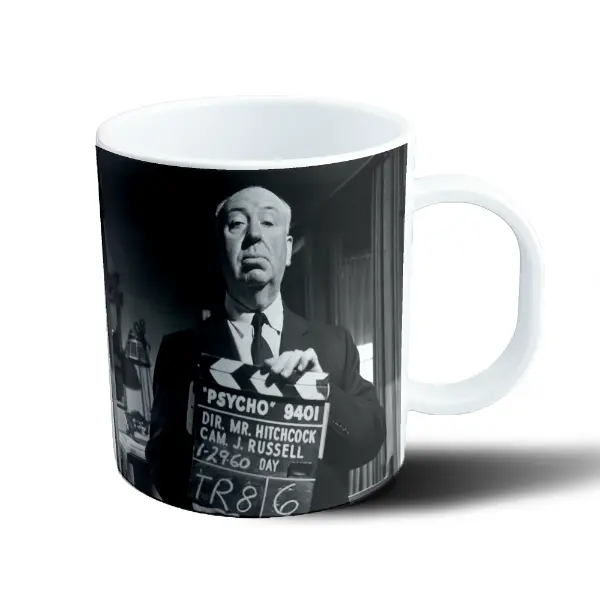 Taza de Plástico Alfred Hitchcock Psycho