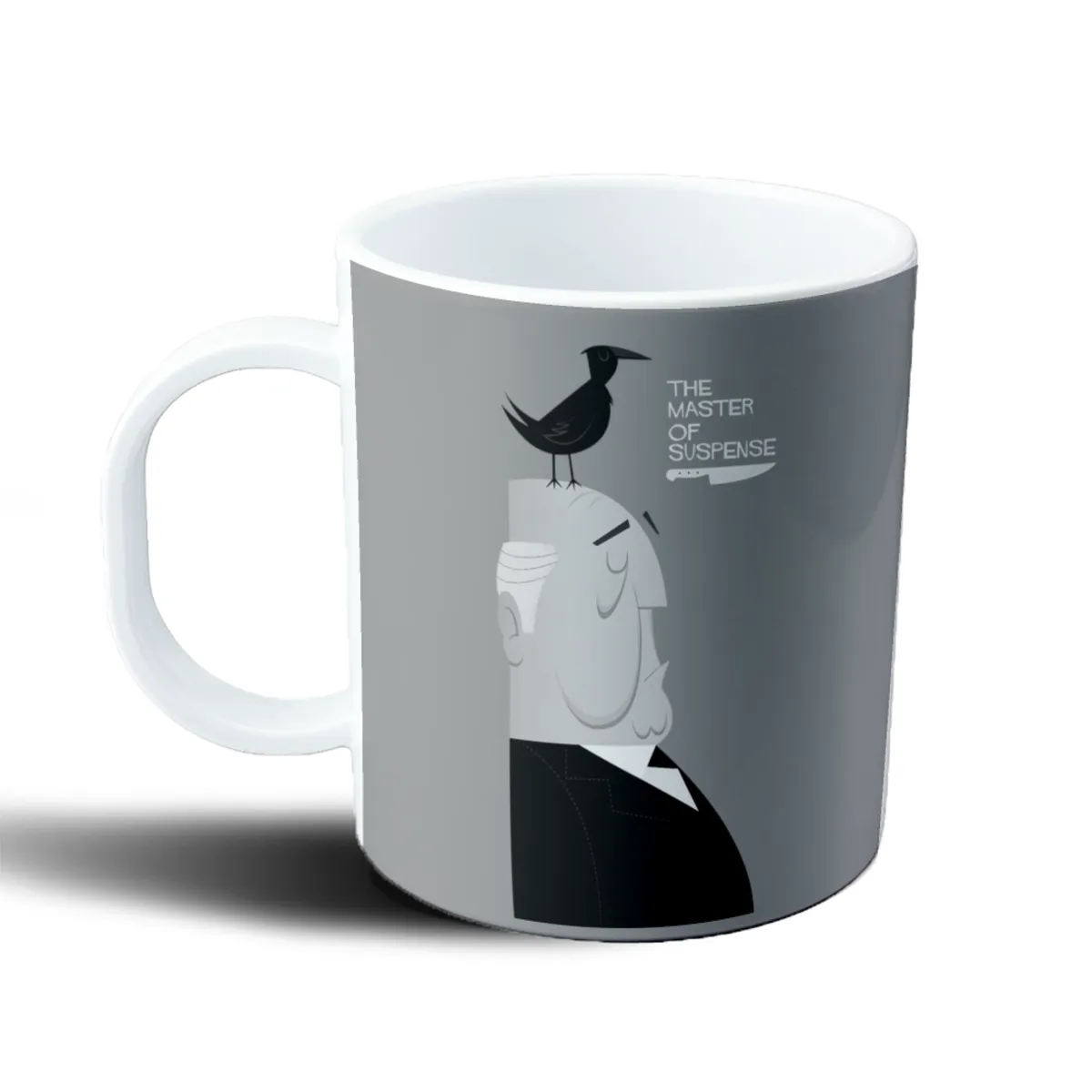 Taza de Plástico Alfred Hitchcock The Master of Suspense - vista 2