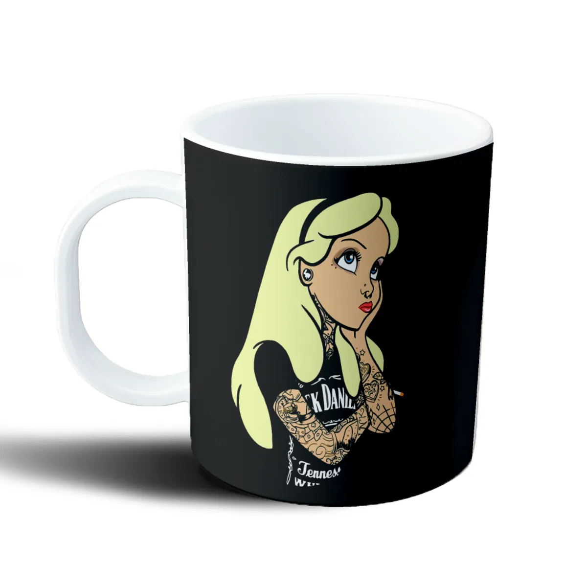 Taza de Plástico Alicia Tatuada Jack Daniel's - vista 2