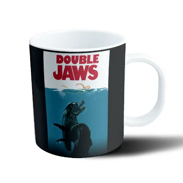Taza de Plástico Alien Double Jaws