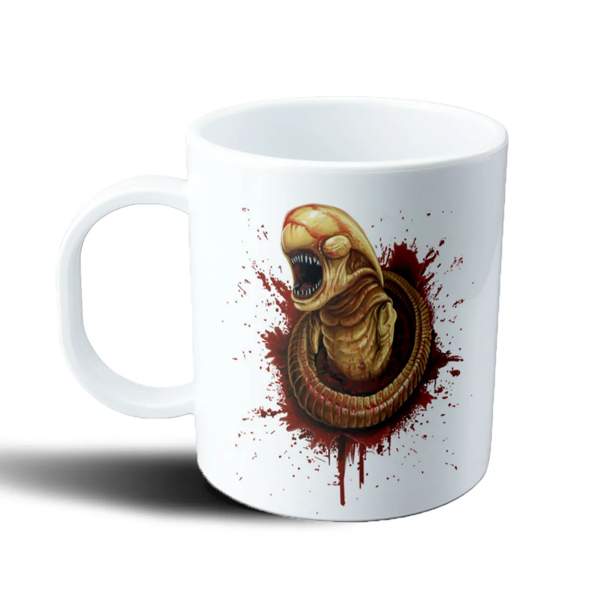 Taza de Plástico Alien Facehugger Sangre - vista 2