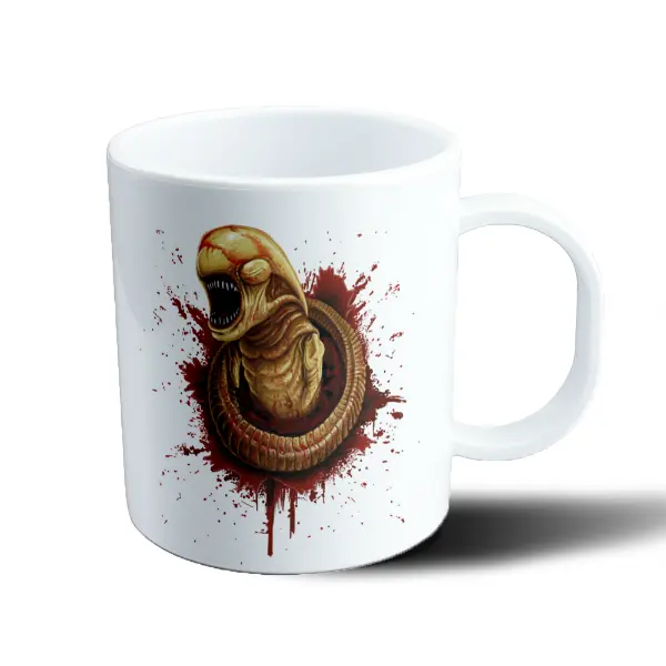 Taza de Plástico Alien Facehugger Sangre