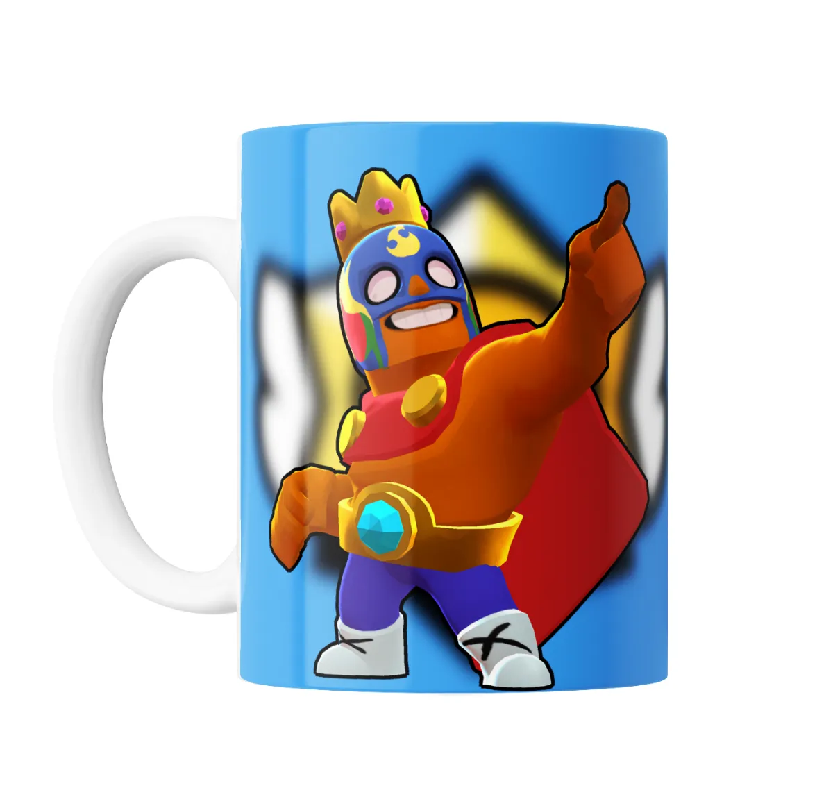 Taza de Cerámica Brawl Stars El Luchador Dynamike - vista 2