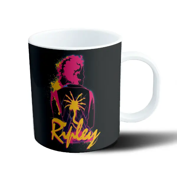 Taza de Plástico Alien Ripley Neón