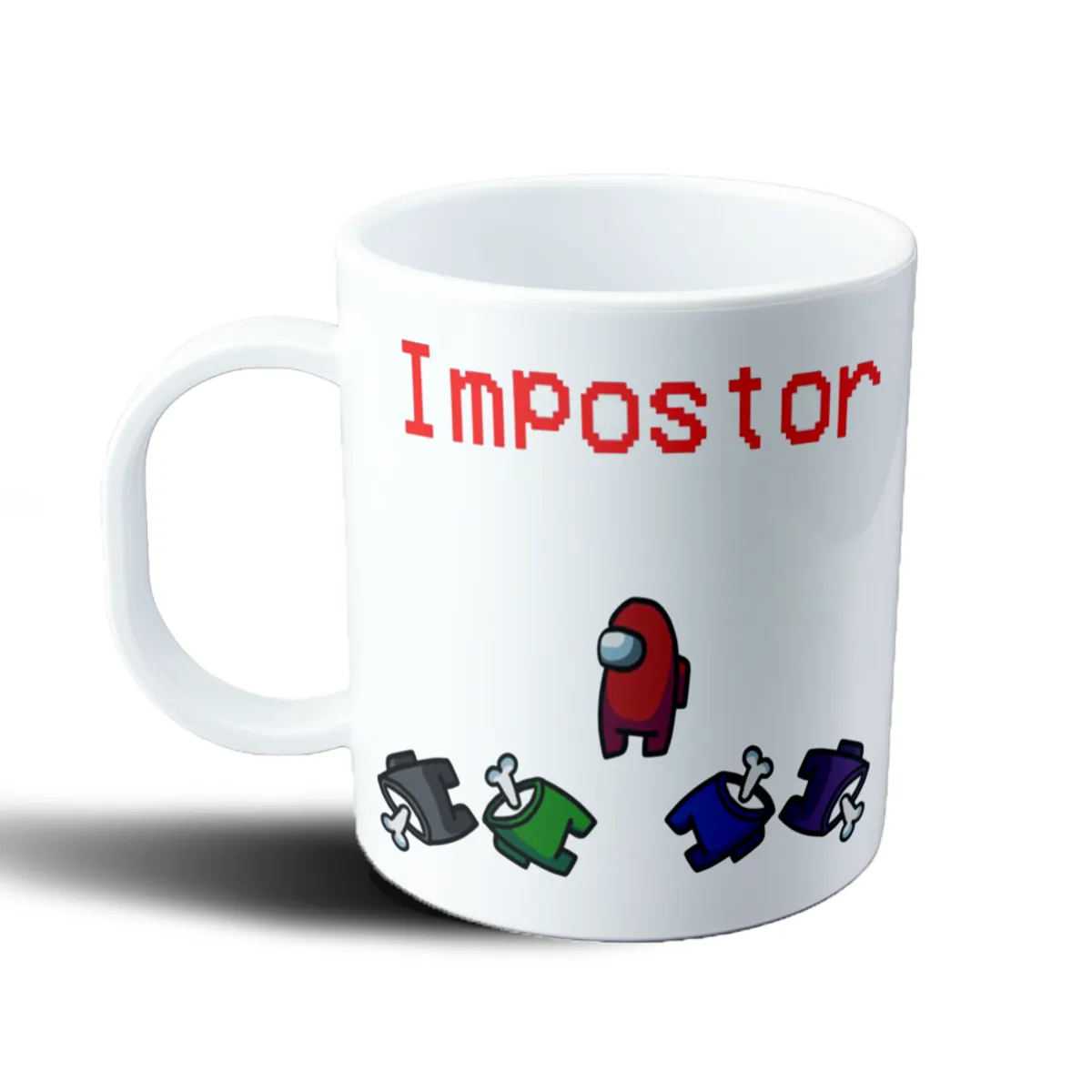 Taza de Plástico Among Us Impostor Tripulantes Eliminados - vista 2