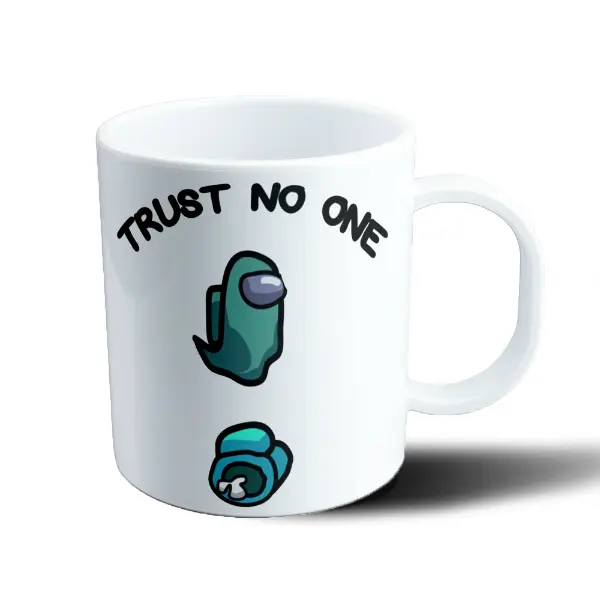 Taza de Plástico Among Us Trust No One Crewmate