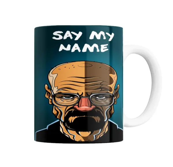 Taza de Cerámica Breaking Bad Walter White Say My Name