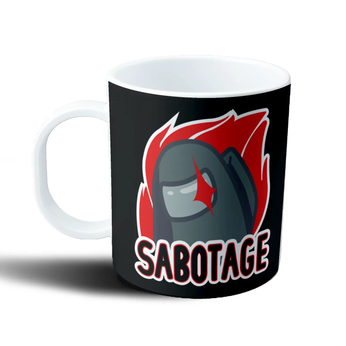 Taza de Plástico Among Us Sabotage - vista 2
