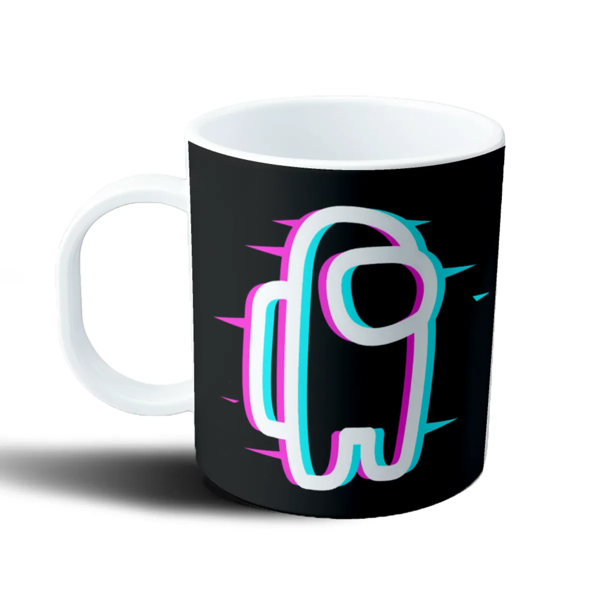 Taza de Plástico Among Us Tripulante Glitch - vista 2