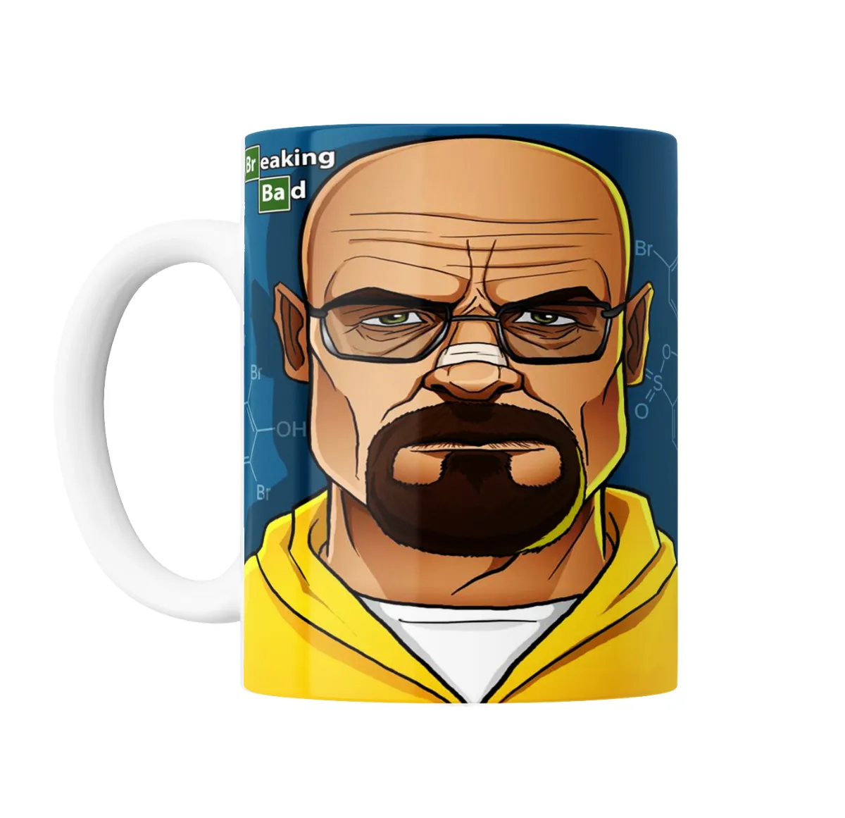 Taza de Cerámica Breaking Bad Walter White Cocinando - vista 2