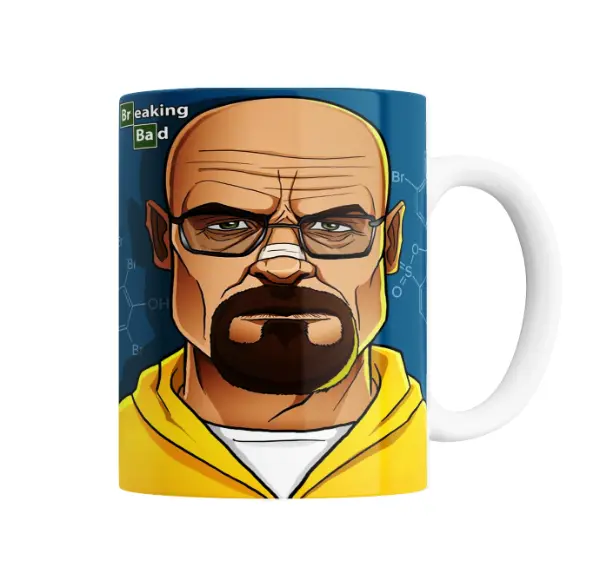 Taza de Cerámica Breaking Bad Walter White Cocinando