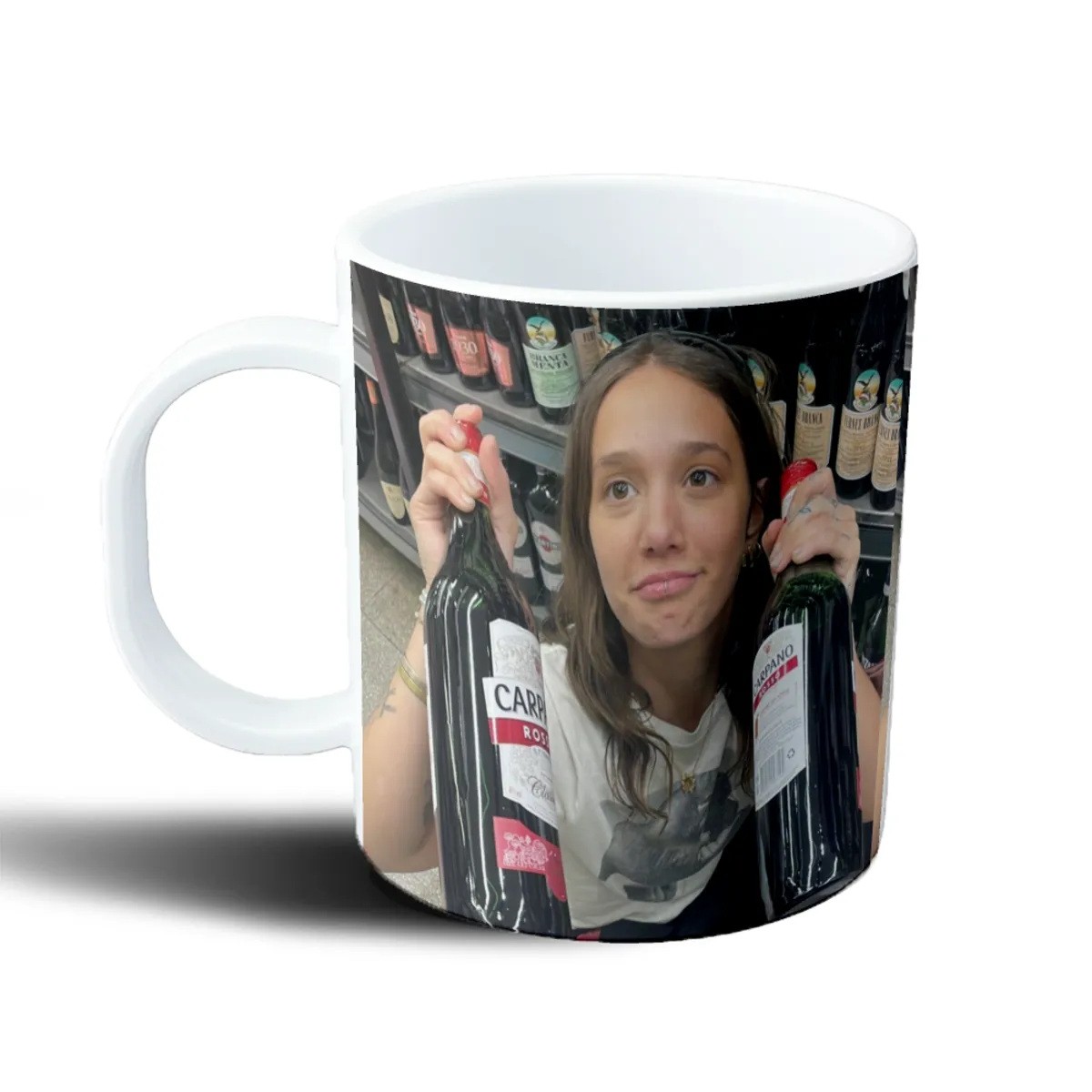 Taza de Plástico Angela Torres Carpano Rosso - vista 2