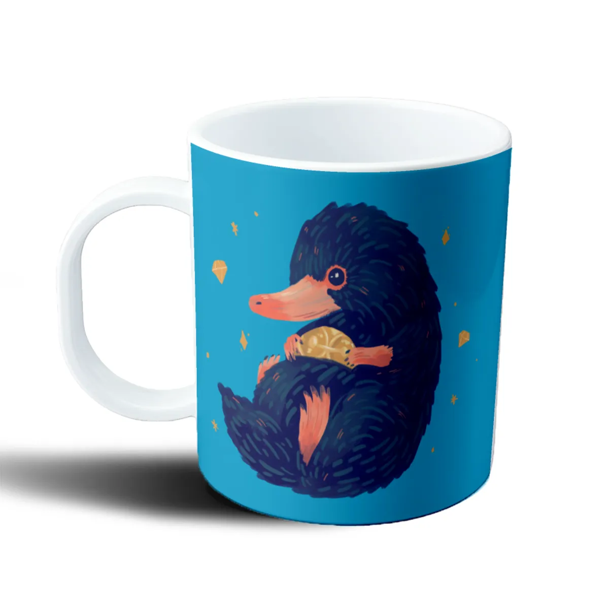 Taza de Plástico Animales Fantásticos Niffler y Tesoro - vista 2