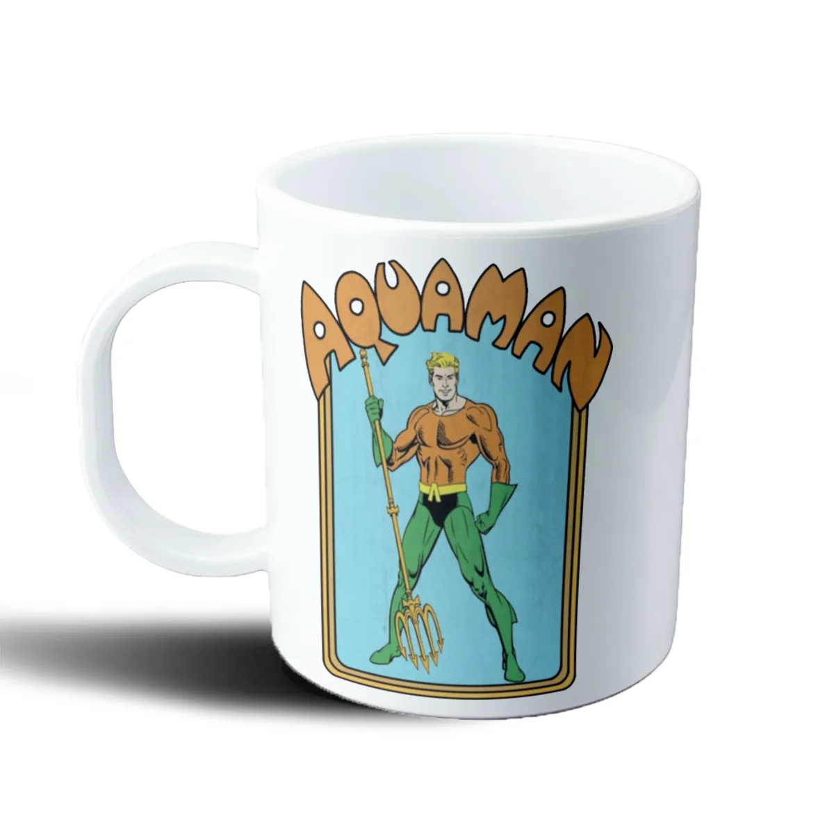 Taza de Plástico Aquaman Clásico Tridente - vista 2