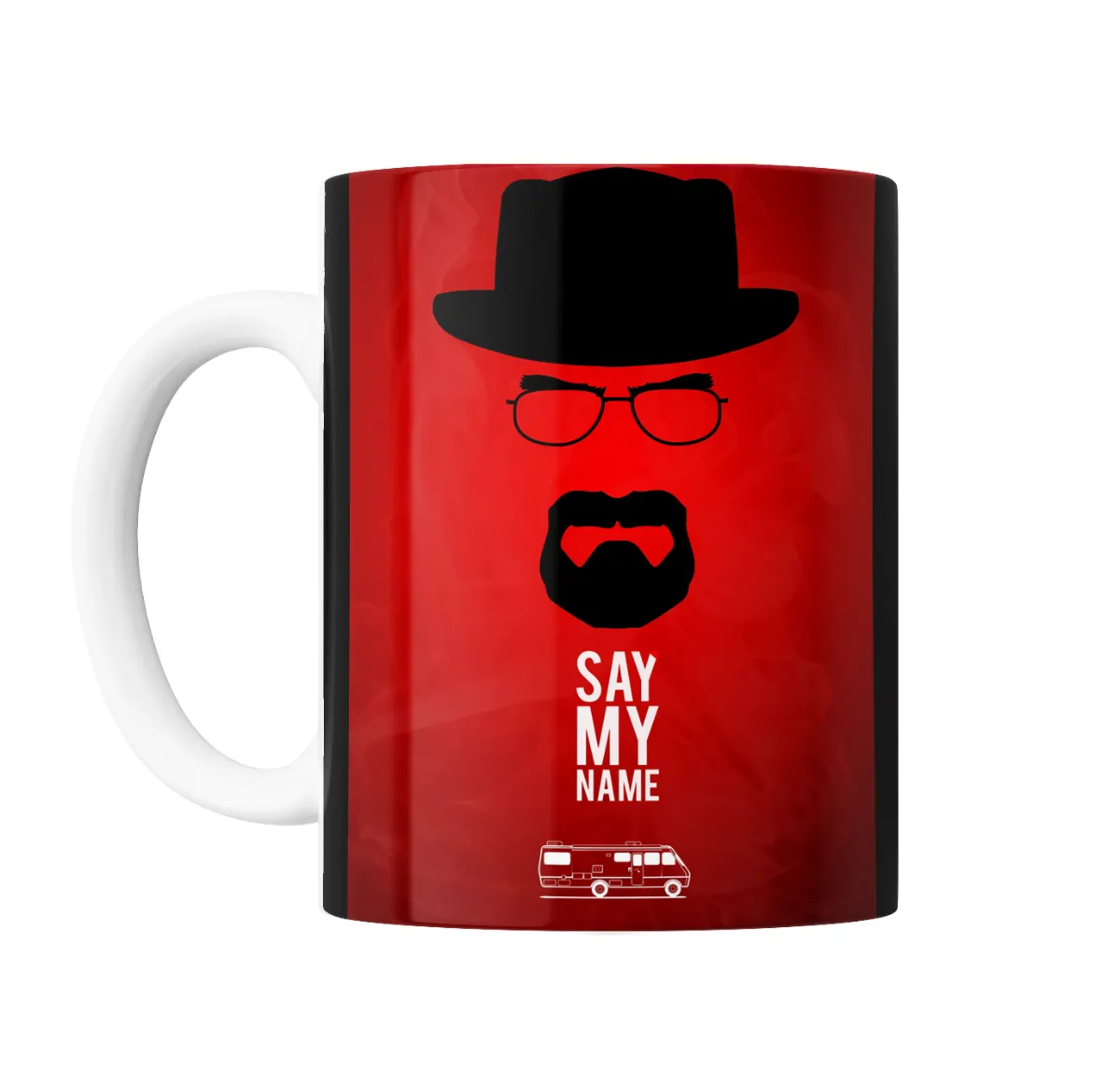 Taza de Cerámica Breaking Bad Heisenberg Say My Name - vista 2