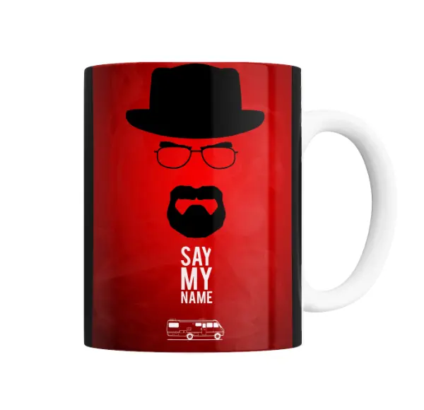 Taza de Cerámica Breaking Bad Heisenberg Say My Name