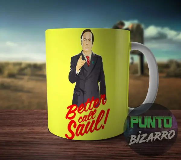 Taza de Cerámica Breaking Bad Better Call Saul Saul Goodman