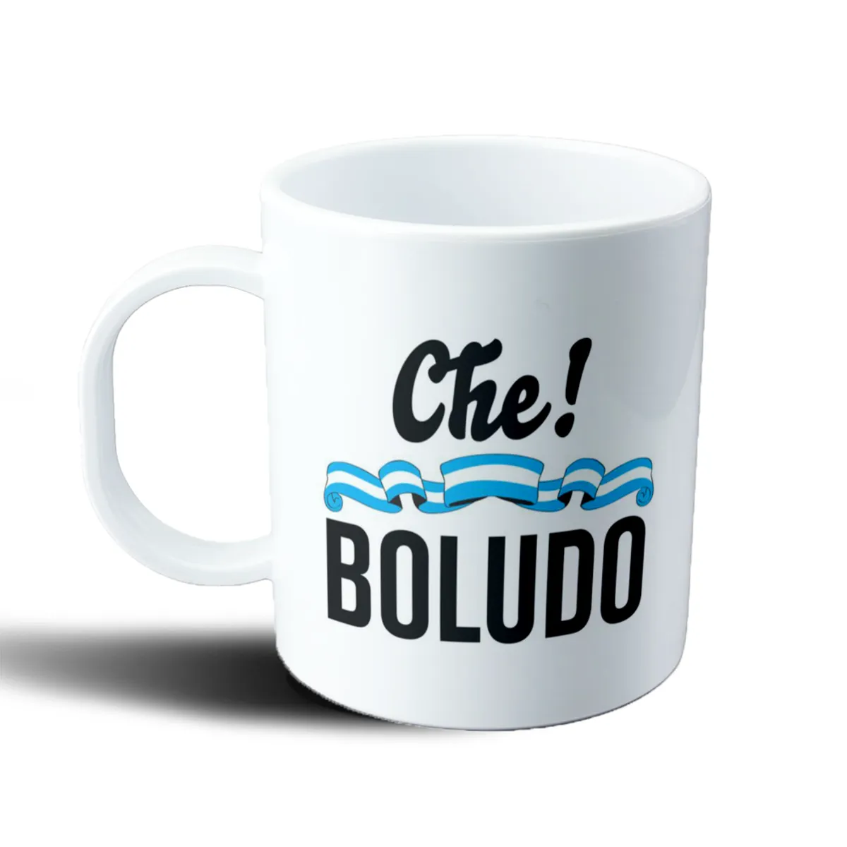 Taza de Plástico Che Boludo Bandera Argentina - vista 2