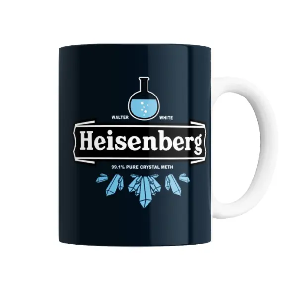 Taza de Cerámica Breaking Bad Heisenberg Walter White