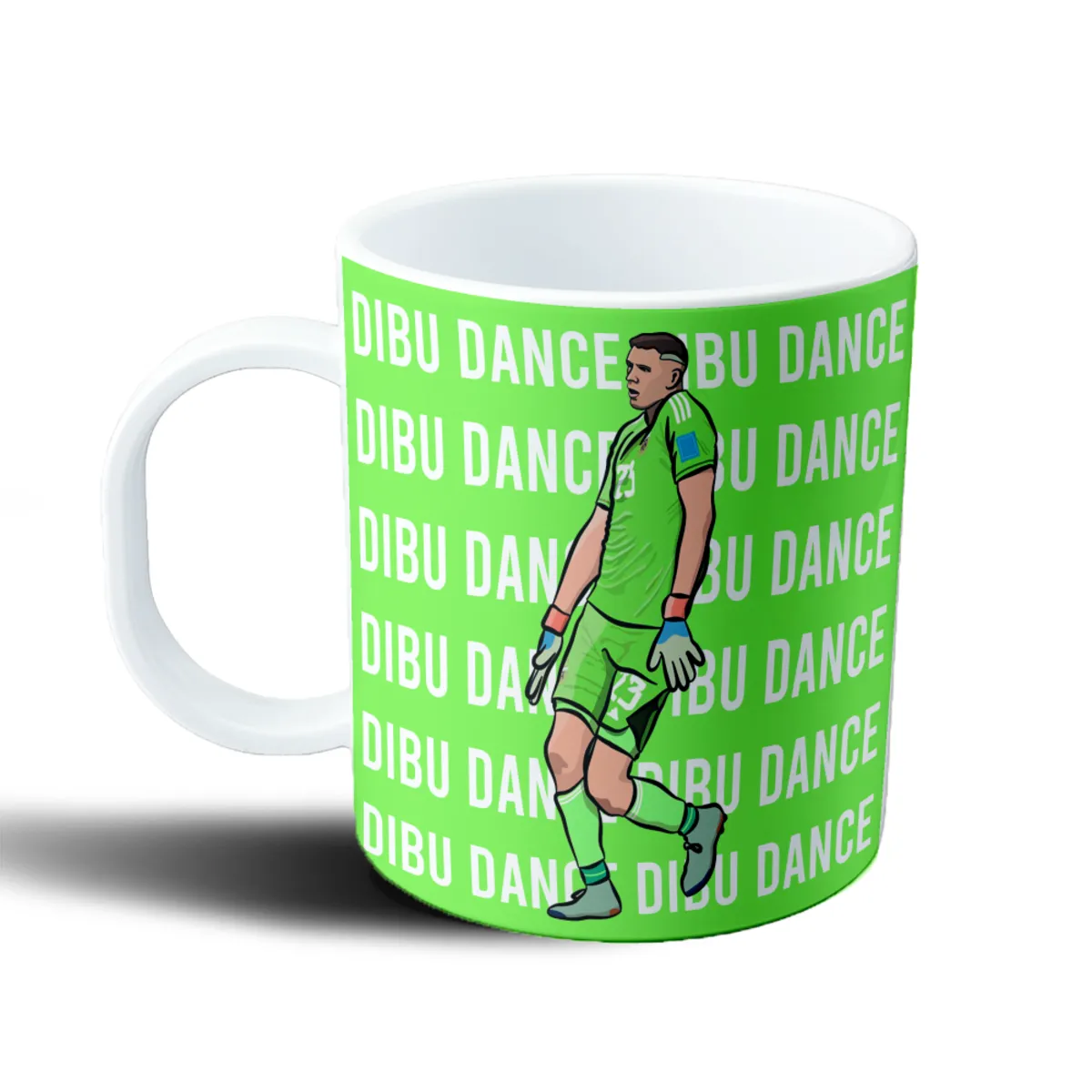 Taza de Plástico Emiliano Martínez Dibu Dance - vista 2