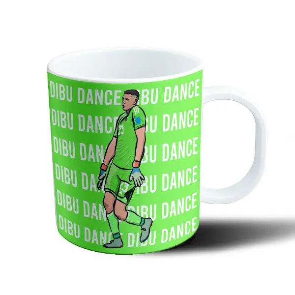 Taza de Plástico Emiliano Martínez Dibu Dance