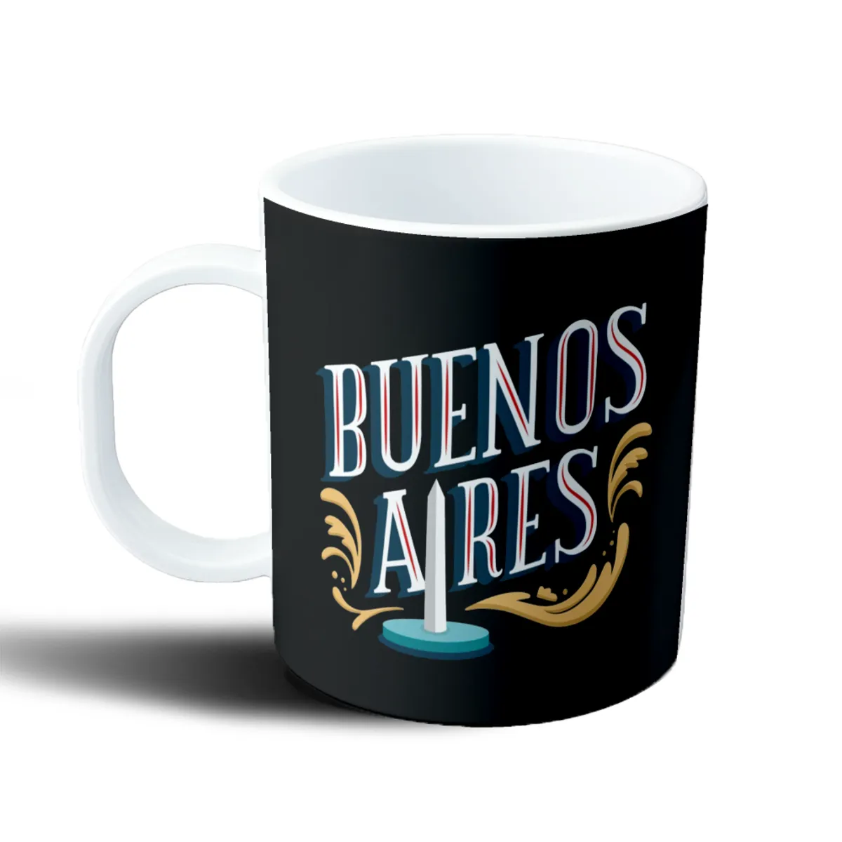 Taza de Plástico Buenos Aires con Obelisco - vista 2