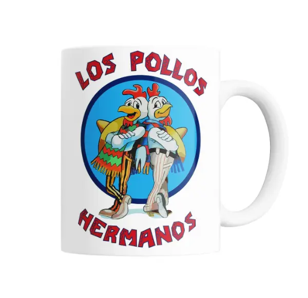 Taza de Cerámica Breaking Bad Los Pollos Hermanos
