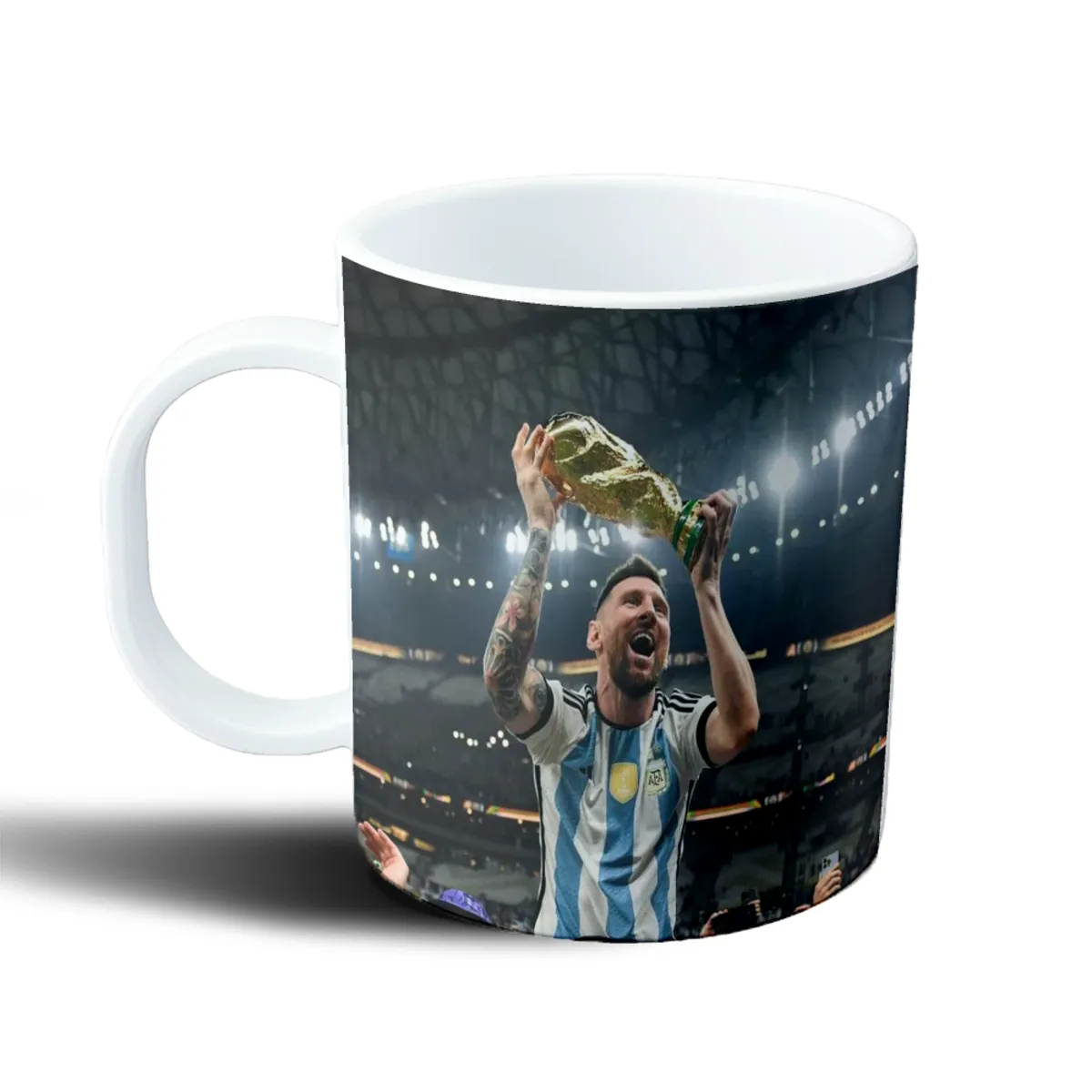 Taza de Plástico Lionel Messi Campeón del Mundo - vista 2