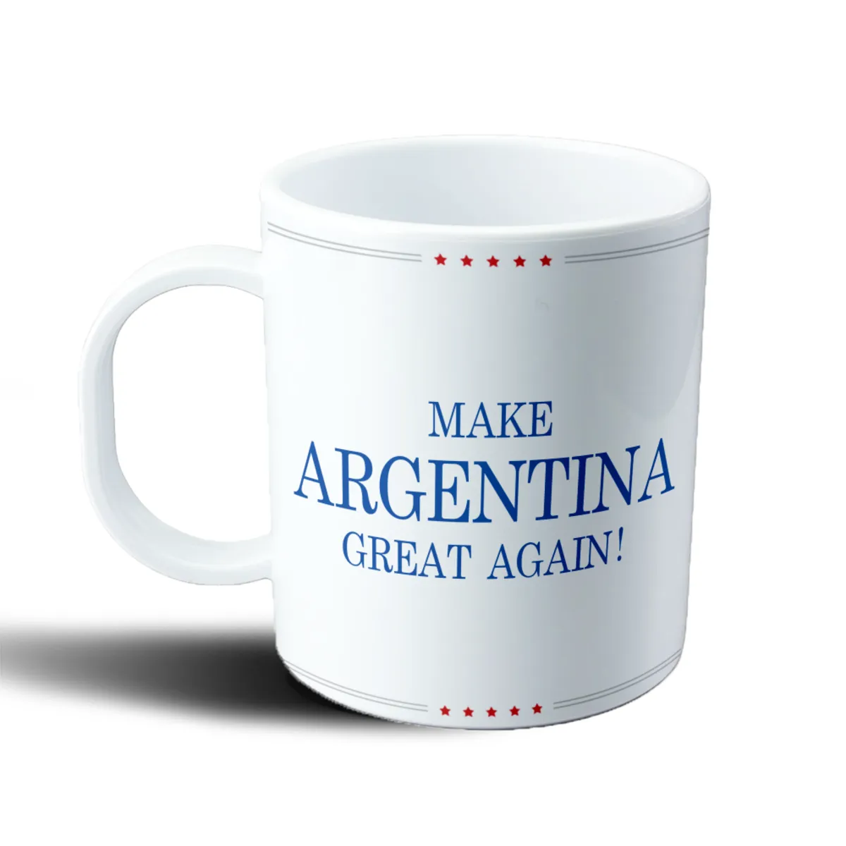 Taza de Plástico Make Argentina Great Again - vista 2