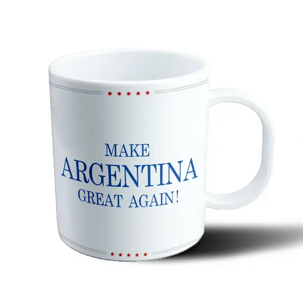 Taza de Plástico Make Argentina Great Again