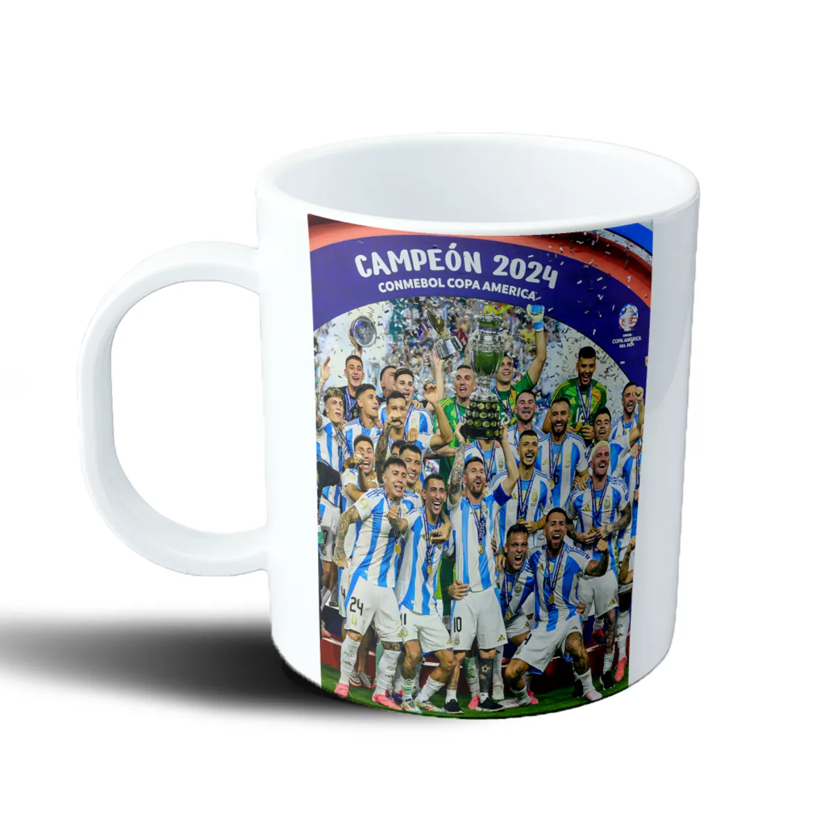 Taza de Plástico Selección Argentina Campeón Copa América 2024 - vista 2