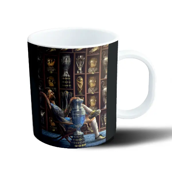 Taza de Plástico Lionel Messi Descanso de Campeón